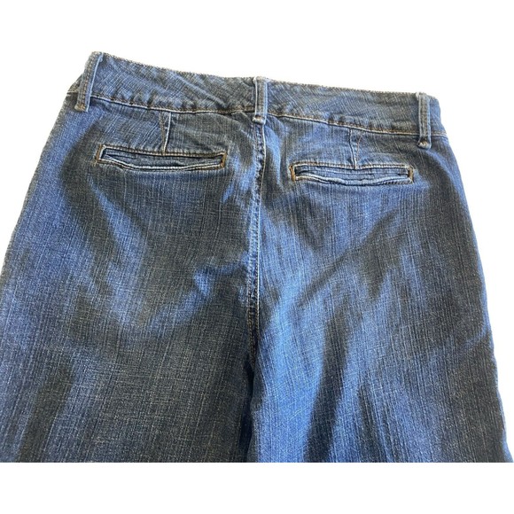 Nine West High Waisted Flare Denim Size 8 - Picture 3 of 7